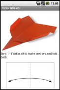 Origami Voador screenshot 1