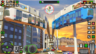 Modern Zug Fahrer Zug Spiel screenshot 4