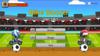 BikeSoccer screenshot 1