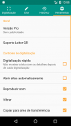 Leitor de código de barras e QR (Português) screenshot 7