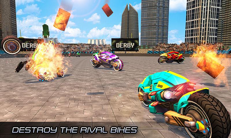 Bike Racing Futuristic Demolition Derby 1 0 1 Download Android Apk Aptoide - roblox destruction simulator futuristic launcher