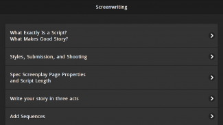 Learn Screenwriting : Film Screenplay screenshot 0