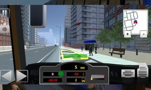 حافلة سائق 3D 2015 screenshot 0