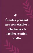 Bible Louis Segond avec audio screenshot 4