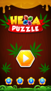 Hexa Block Puzzle Hexagon Weed Game screenshot 4