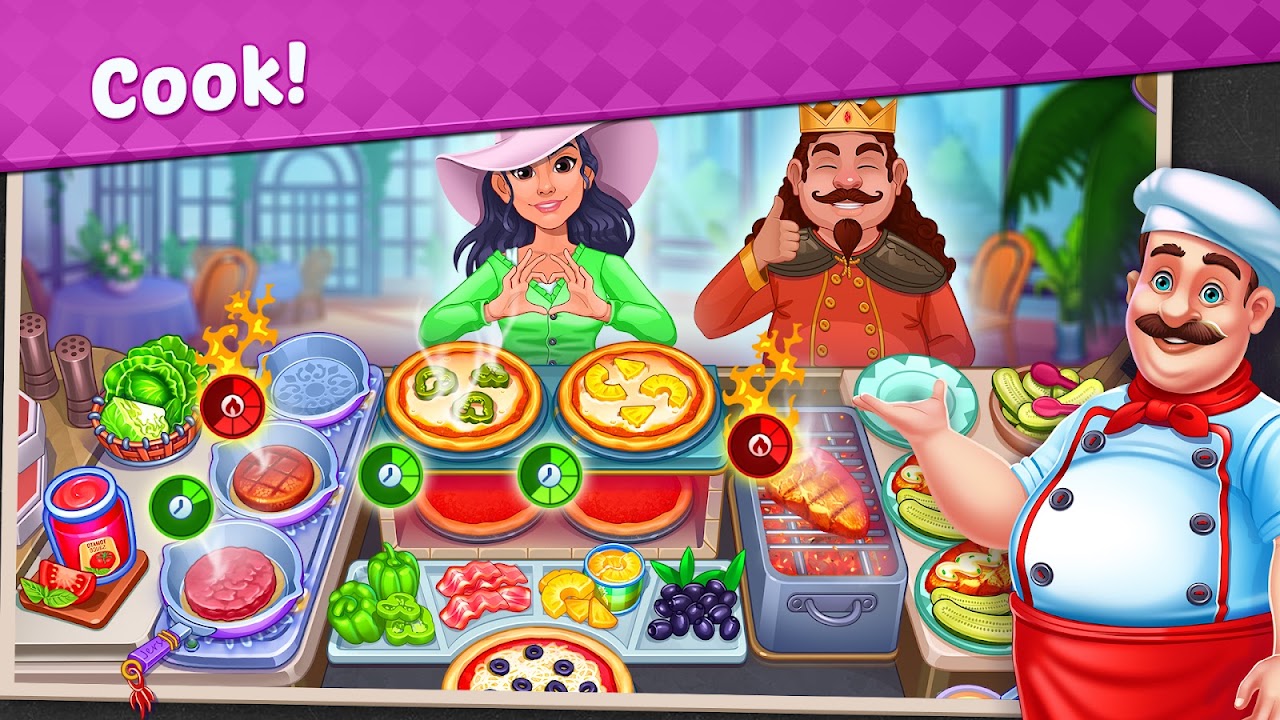 Download do APK de Jogos de culinária para meninas Restaurante