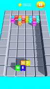 Chain Cube Merge: Tetris 2048 screenshot 0