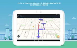 Waze - GPS, Mappe, Avvisi sul traffico live screenshot 5