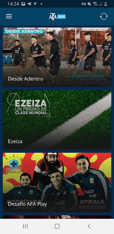 AFA Play na App Store