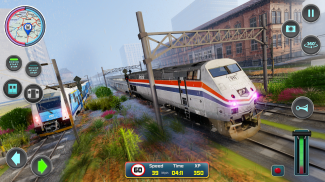 bandar kereta api pemandu simulator 2019 kereta screenshot 2
