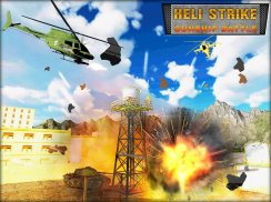 Heli đình công Gunship Trận 3D screenshot 7