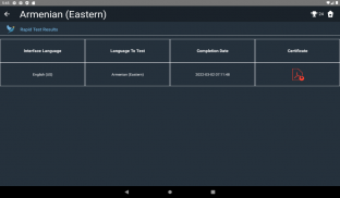 Armenian Language Tests screenshot 15