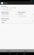 WorkdayCalendar screenshot 5