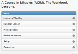 ACIM Lessons screenshot 2