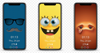 Fun Always on display - Super Amoled Clock Display screenshot 9