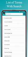Banking Terms Dictionary screenshot 3