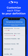 Sky Weatherman: Weather alerts customized screenshot 14