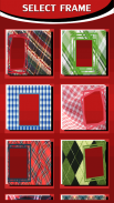 Textile Plaid Photo Frames screenshot 2