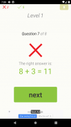 Math Counting Test (+ and -) screenshot 7