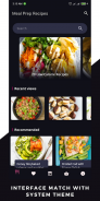 Meal Prep: Healthy Recipes cooking free app screenshot 1