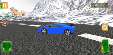 Extreme  Hills Snow Car Racing screenshot 6