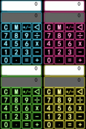 Colorful calculator screenshot 3