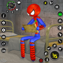 Spider Stick Hero Prison Break Icon