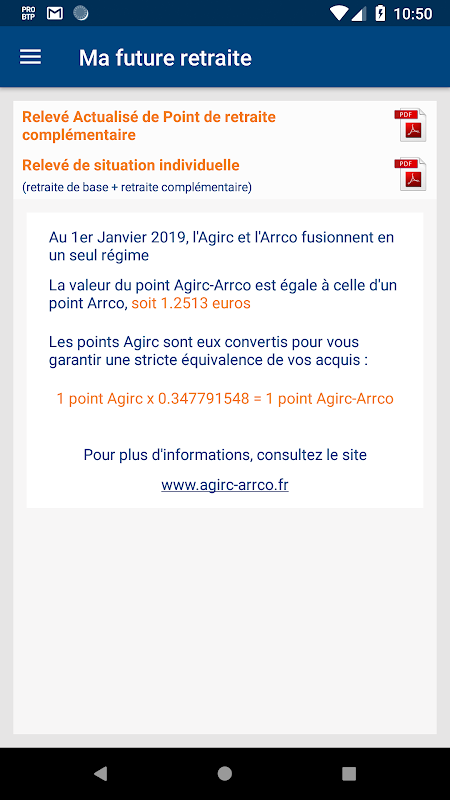 Télécharger l'application mobile : mon compte retraite - Agirc-Arrco