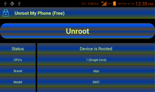 Unroot My Phone Free screenshot 1