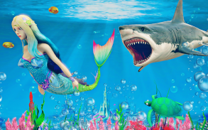 Mermaid Simulator 3D - Sea Animal Attack Games screenshot 2