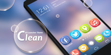 Clean GO Launcher Theme screenshot 4