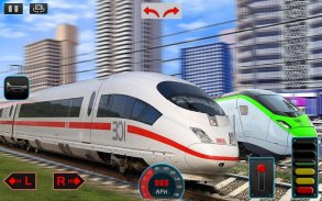 مدينة قطار محاكاة 2019 حر قطار ألعاب 3D screenshot 0