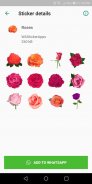 Roses Stickers  (WAStickerApps) screenshot 1