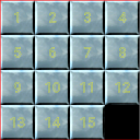 Puzzle 15 for smart watch Icon