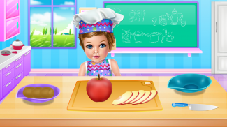 Baby Girl Cooking School screenshot 3