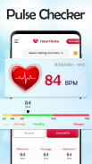 Monitor de frecuencia cardíaca Controlador de pul screenshot 4
