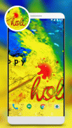 Colors in water - Holi LWP screenshot 2