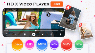 HD X Player - All Format HD Video Player 2021 screenshot 0