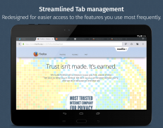 Firefox untuk Android Beta screenshot 1
