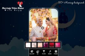 Marriage Video Maker with Song screenshot 1