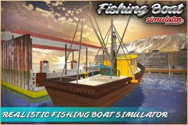 Barco de pesca simulador 3D screenshot 0