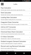 Lutra Water Treatment App screenshot 1