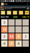 2048 , 1024, 512, 256, 128 screenshot 2