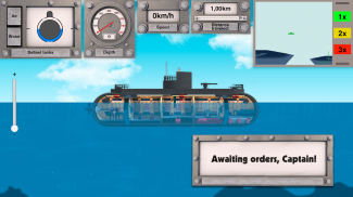 Simulator of Nuclear Submarine inc: indie Hardcore screenshot 2