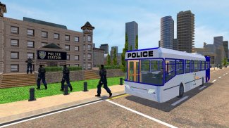 Police Bus Game: US Cops Coach screenshot 2