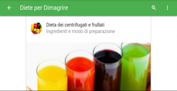 Diete Per Dimagrire screenshot 5