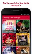 Birthday Cards Free App screenshot 0