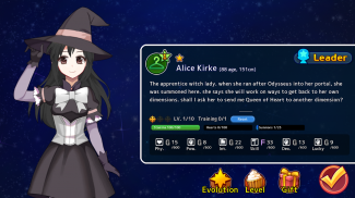 After ALICE - Pretty girl summoning, management screenshot 2