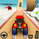 Mega Ramp - Tractor Stunt Game