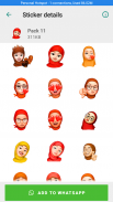 Memoji Hijab Stickers screenshot 2